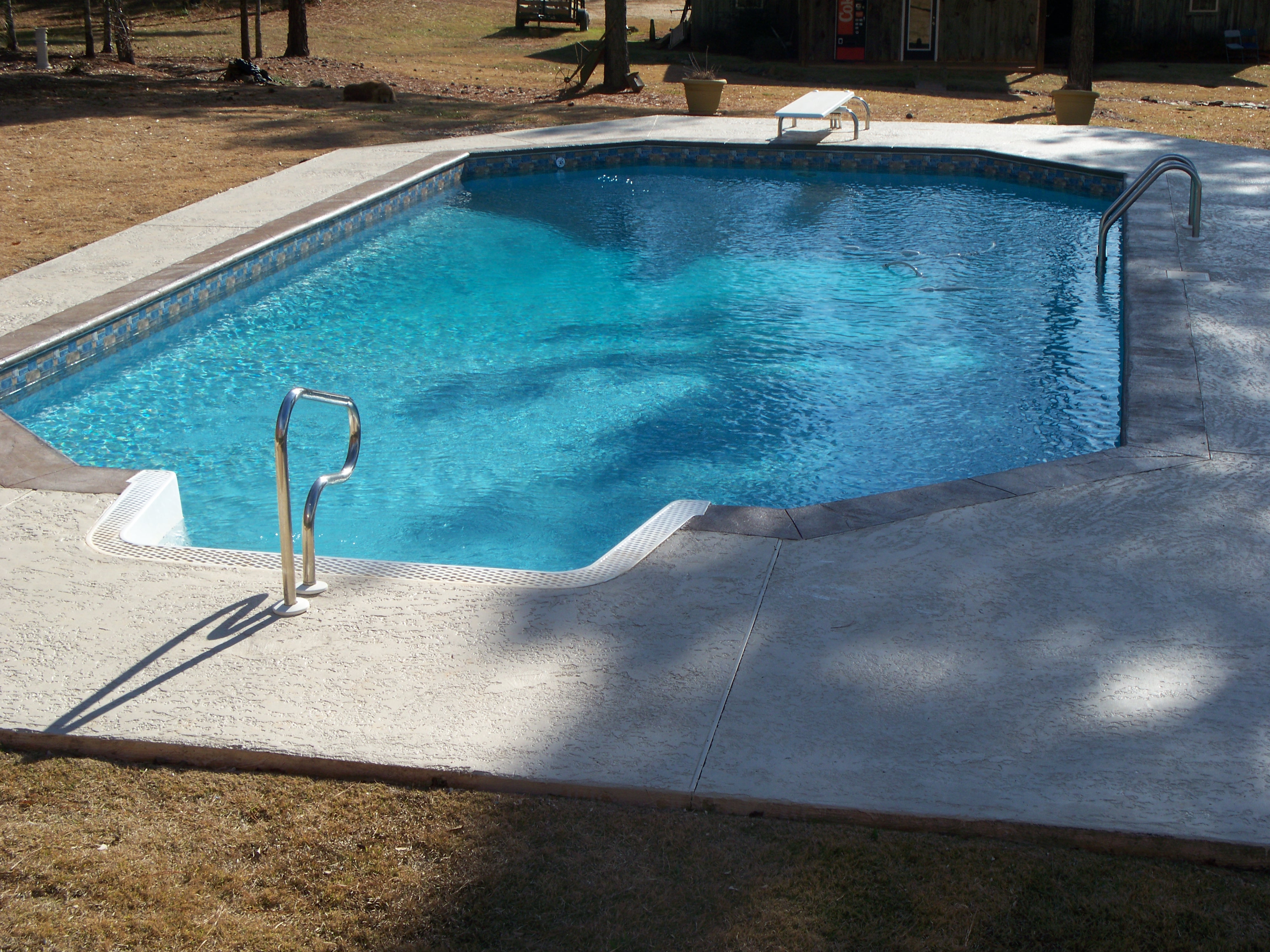 Vinyl liner replacement &mdash; Kendrick residence, Auburn Alabama